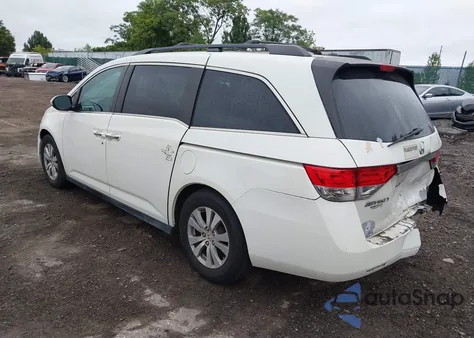 2014 Honda Odyssey Ex-L from USA, damaged, VIN 5FNRL5H69EB101681